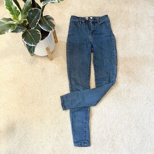 Super high-rise jeggings